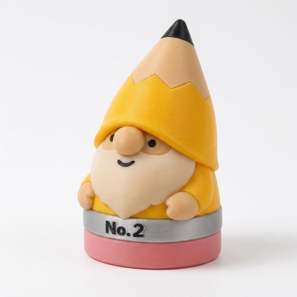 Pencil Gnome Figurine