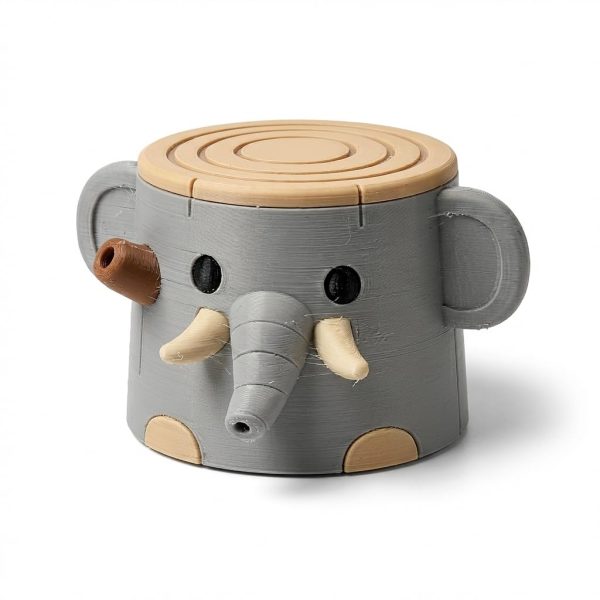Figurine éléphant de safari