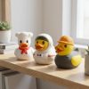 Ensemble de figurines canards métiers