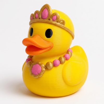 Fifty and Fabulous Duck Collectible Figurine - Unique Desk Decor for Adults – 3D Printed in Canada