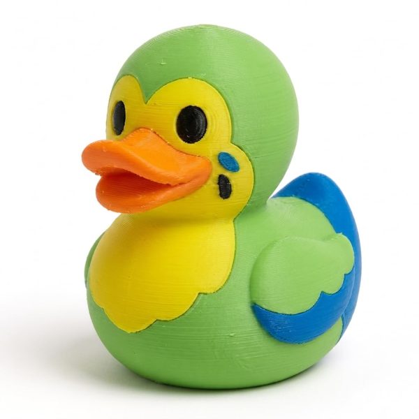 Canard perruche ondulée