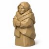 Figurine d'esprit sculpté façon bois