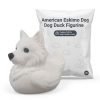 Ensemble de figurines Canard chien esquimau