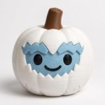 Abominable Snowman Pumpkin Collectible Figurine - Unique Desk Decor for Adults – 3D Printed in Canada