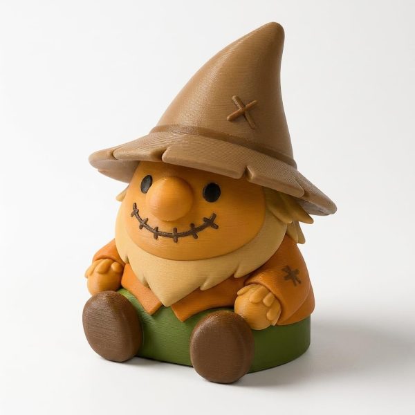 Scarecrow Gnome Figurine