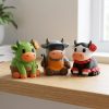 Lot de figurines de vaches de collection