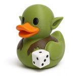 Dice Goblin Duck Collectible Figurine - Unique Desk Decor for Adults – 3D Printed in Canada