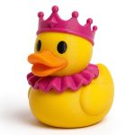 Drama Queen Duck Collectible Figurine - Unique Desk Decor for Adults – 3D Printed in Canada