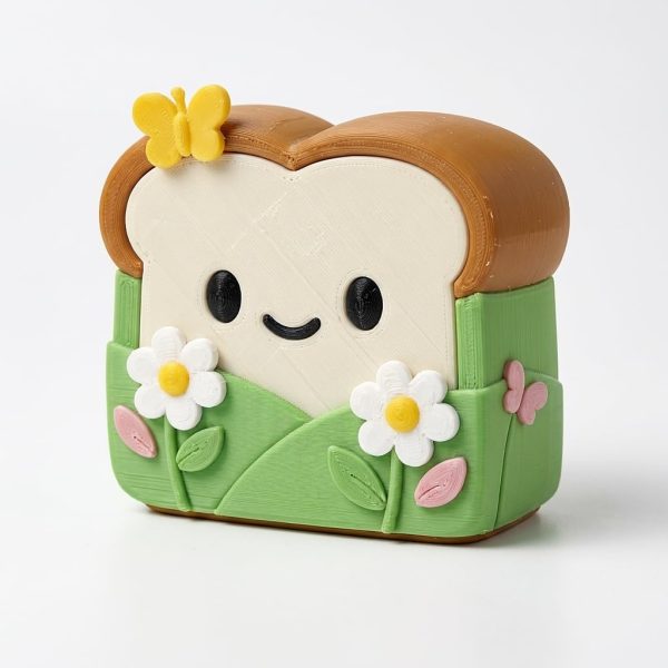 Figurine toast printanier