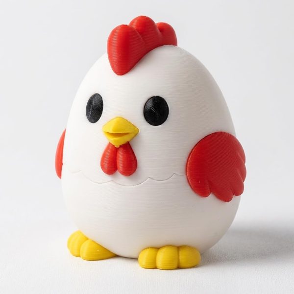 Rooster Eggling Figurine