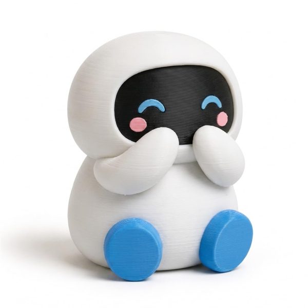 Giggling Robot Figurine