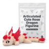 Ensemble de figurines dragons fantastiques