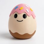 Donut Eggling Collectible Figurine - Unique Desk Decor for Adults – 3D Printed in Canada