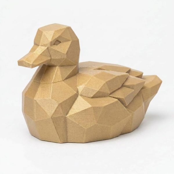Wood Carved Mallard Duck Figurine