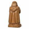 Figurine monumentale de collection façon bois