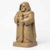 Figurine monumentale de collection façon bois