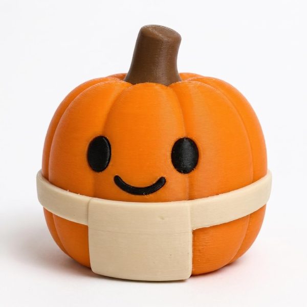 Sumo Pumpkin Figurine