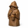 Figurine veilleur de nuit sculptée dans le bois