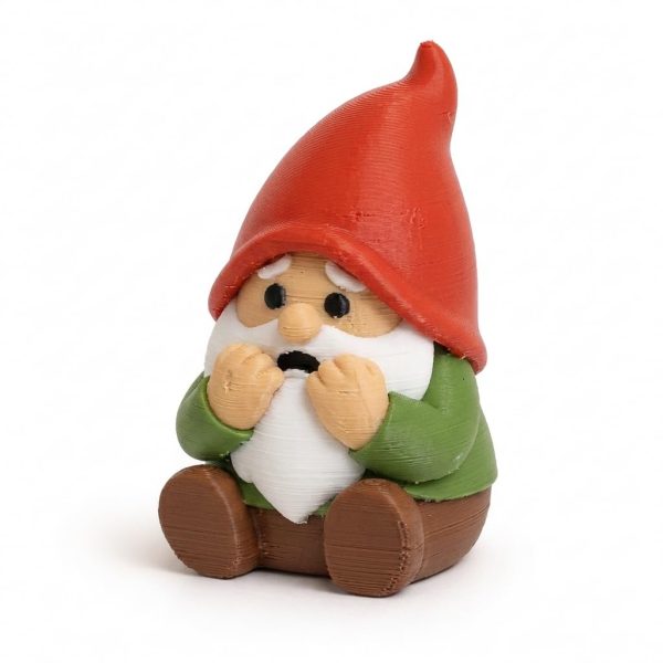 Fearful Gnome Figurine