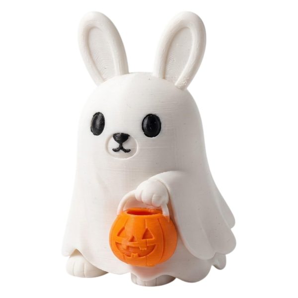 Figurine de lapin fantôme d&rsquo;Halloween
