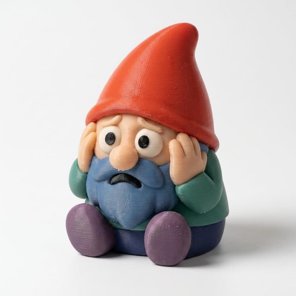 Panic Attack Gnome Figurine