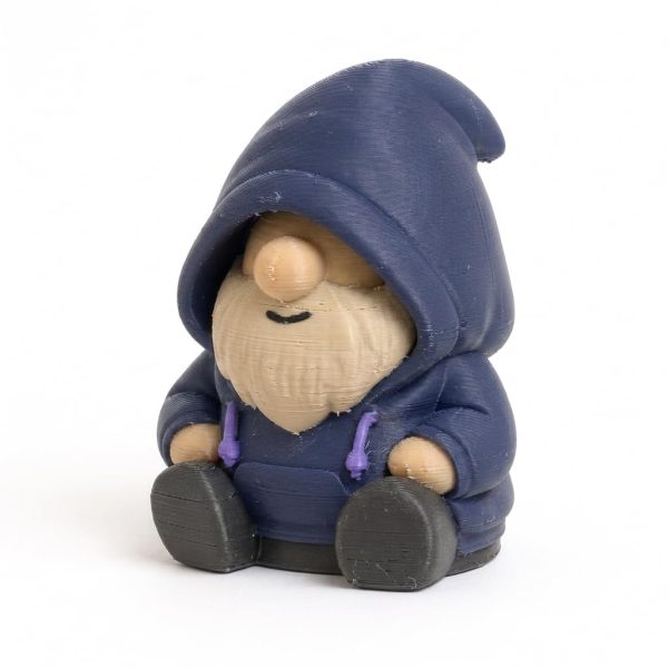 Bearded Gnome Hoodie Figurine