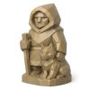 Figurine sculptée bois Compagnon nordique