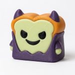 Evil Ghoul Toast Collectible Figurine - Unique Desk Decor for Adults – 3D Printed in Canada