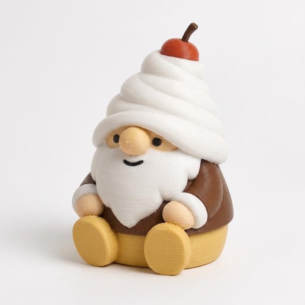 Whipped Cream Gnome Figurine