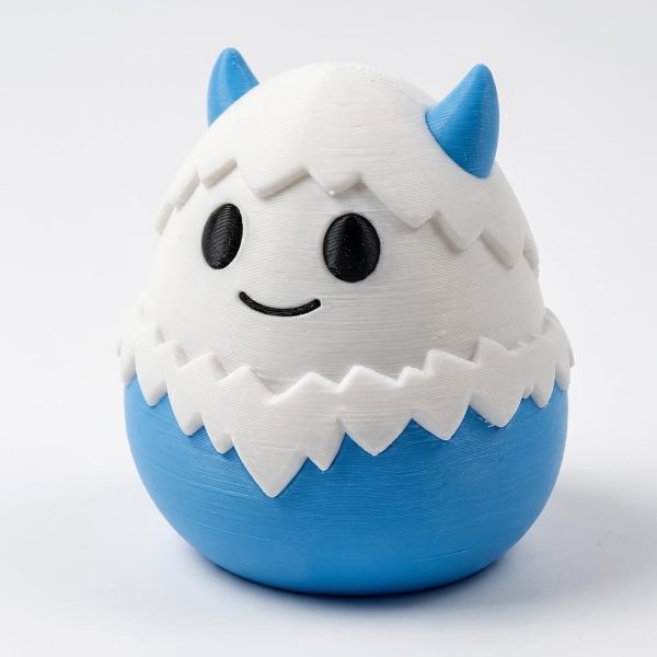 Abominable Snowman Eggling Figurine