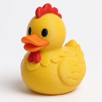 Buff Orpington Duck Collectible Figurine - Unique Desk Decor for Collectors – 3D Printed in Canada