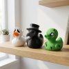 Lot de figurines de canards d'horreur