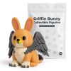 Ensemble de figurines de lapins mythologiques