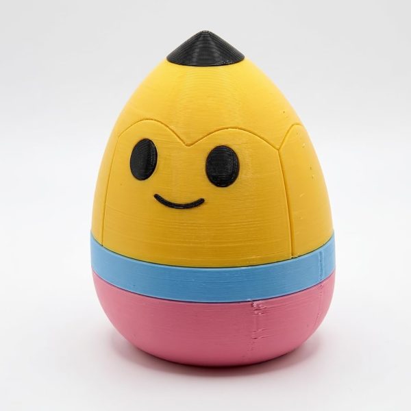 Figurine Eggling Œuf croqué