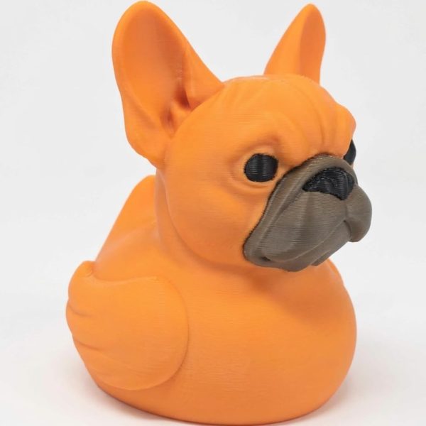 French Bulldog Duck Collectible Figurine