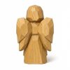 Ange du voyage protecteur sculpté façon bois