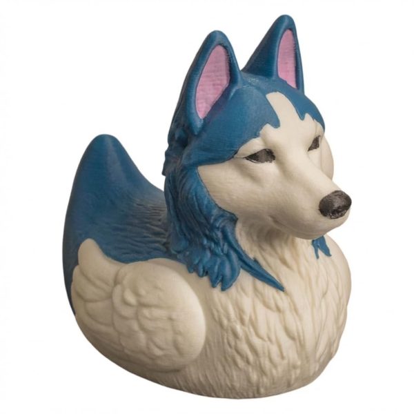 Siberian Husky Duck Collectible