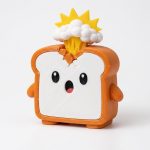 Mind-Blown Toast Collectible Figurine - Unique Desk Decor for Adults – 3D Printed in Canada