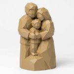 Unity Figurine Wood Carved