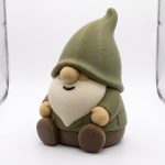 Veteran Gnome Buddy Collectible Figurine - Unique Desk Decor for Adults – 3D Printed in Canada