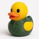 Hedge Fund Duck Collectible Figurine - Unique Desk Decor for Adults – 3D Printed in Canada