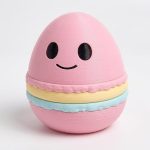 Macaron Eggling Collectible Figurine - Charming Desk Decor for Adults – 3D Printed in Canada