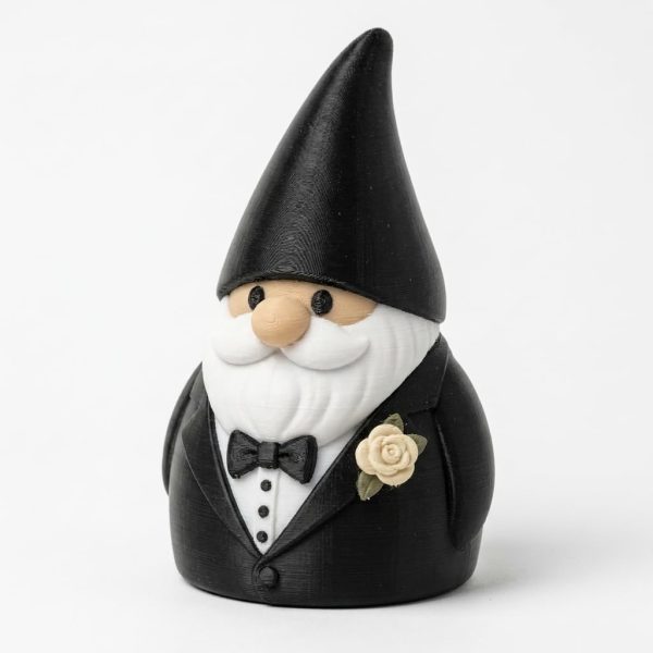 Father Of The Bride Gnome Figurine — 3D Printed Collectible by 3DCentral