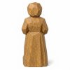 Figurine nouveaux départs sculptée dans le bois