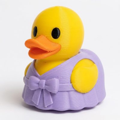 Bridesmaid Duck Collectible Figurine - Unique Desk Decor for Adults – 3D Printed in Canada