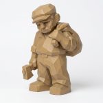 Wood Carved End Of The Day Figurine
