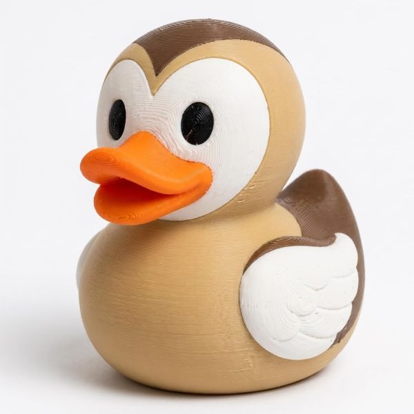 Barn Owl Duck Figurine