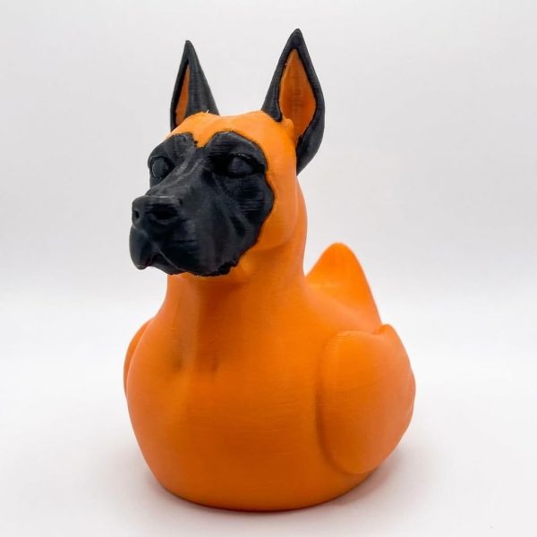 Belgian Malinois Duck Collectible Figurine