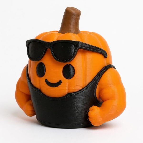 Figurine de citrouille Chad