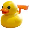 Figurine de canard joueur rétro